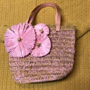 Furla Straw Purse